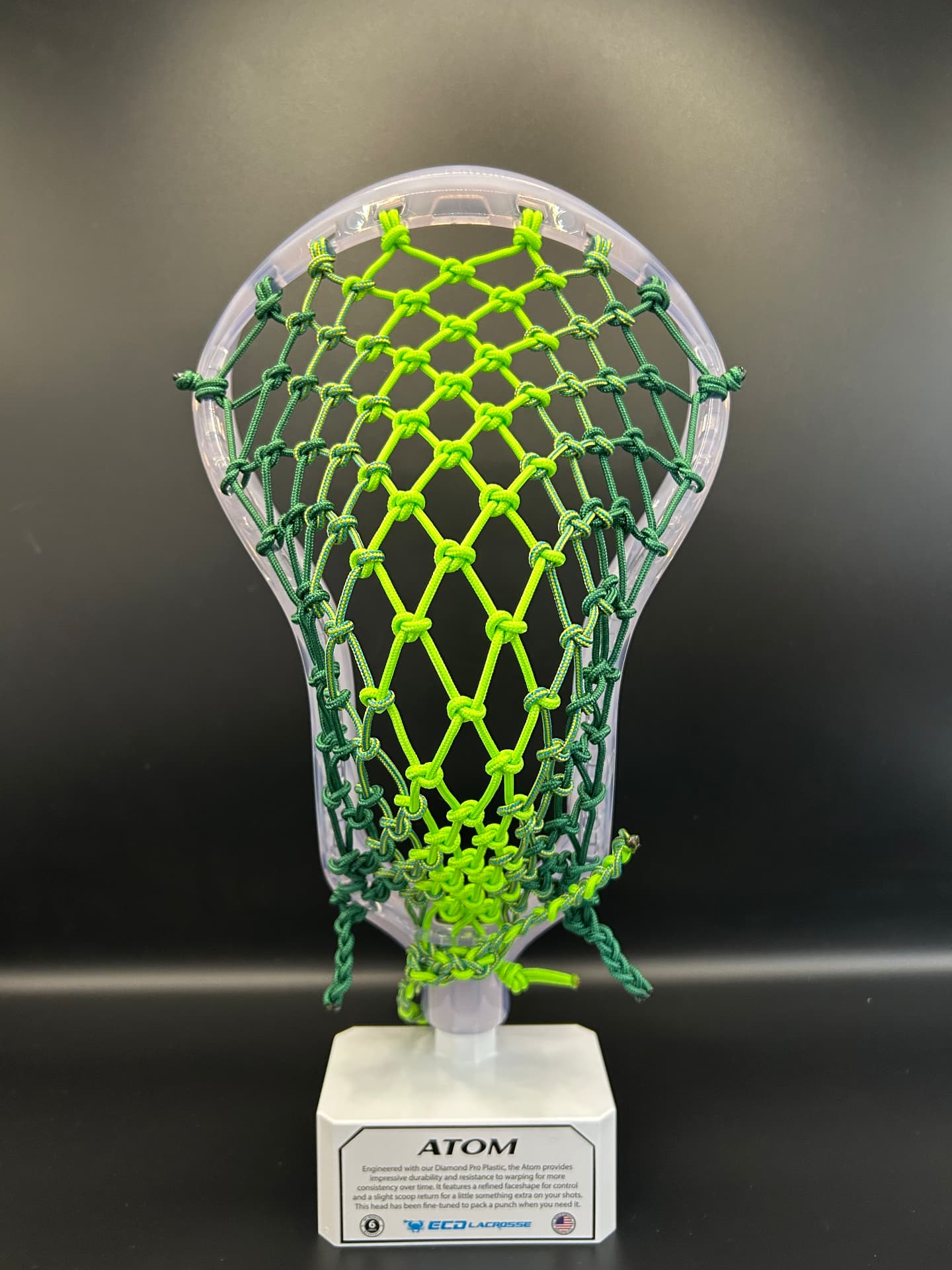 ECD Atom · Green Fade Custom Pocket