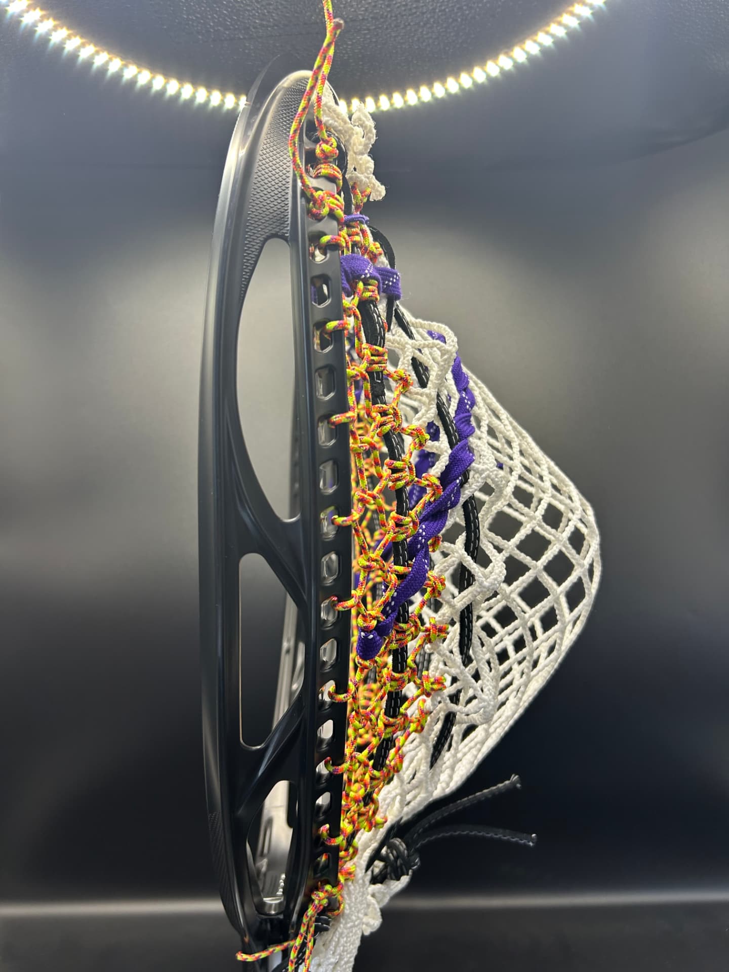 ECD Goalie · Purple & Rainbow Custom